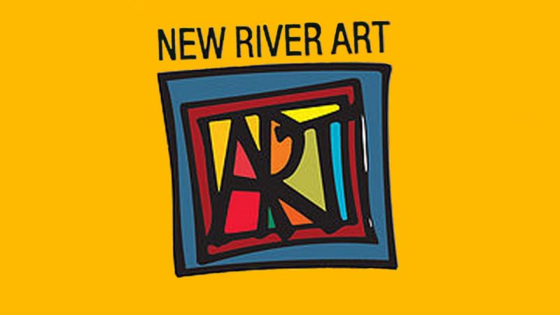 The New River Art logo