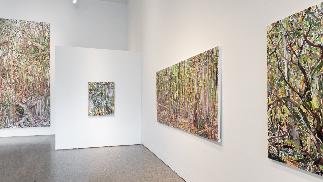 Lilian Garcia-Roig's "Legacy of Place" in the Ruth C. Horton Gallery at the Moss Arts Center.