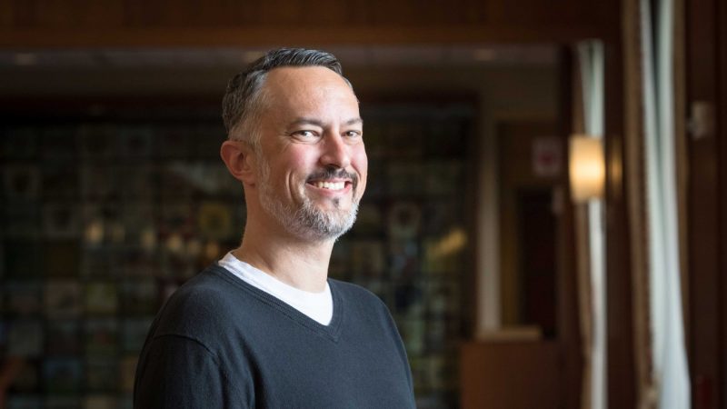 Virginia Tech professor Matthew Gabriele, a white man with short dark hair and a short salt and pepper beard.